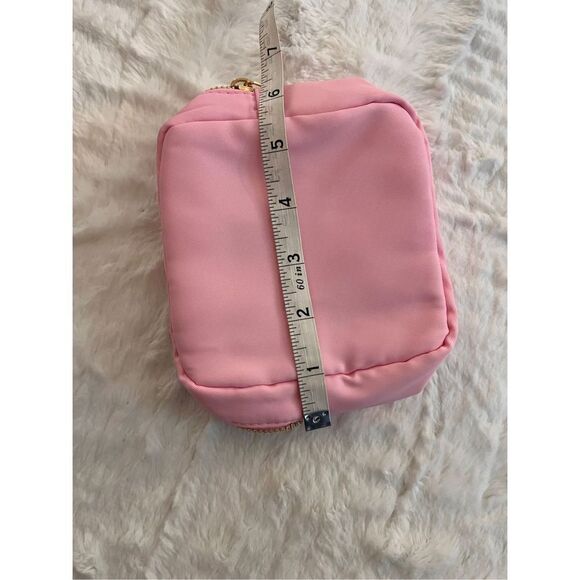 Light Pink Small Nylon Pouch - Picture 6 of 7